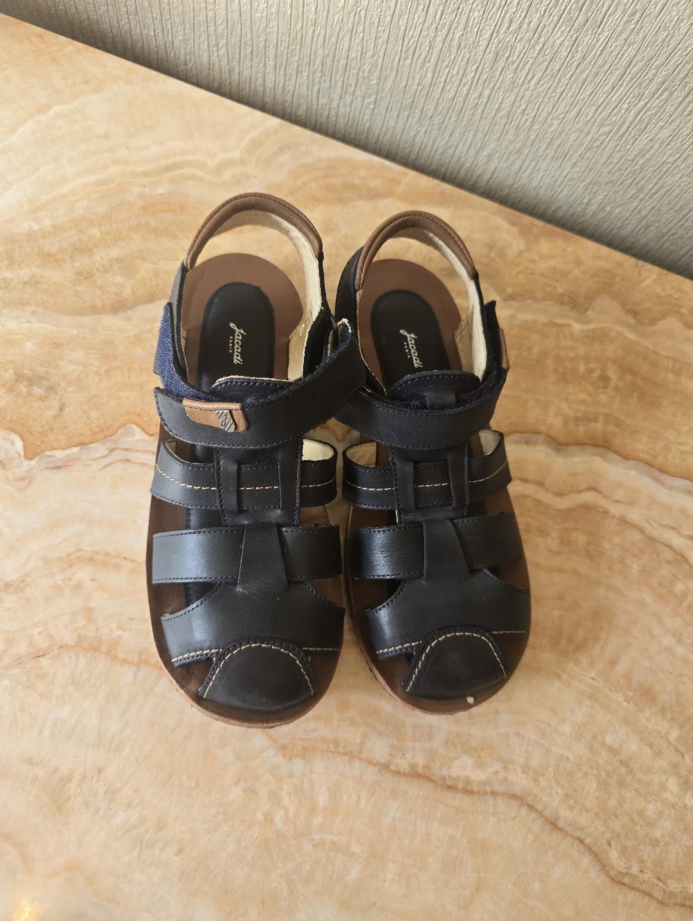 Jacadi Leather Sandals Boys